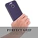 HTC Bolt Case, LK Ultra [Slim Thin] Scratch Resistant TPU Rubber Soft Skin Silicone Protective Case Cover for HTC Bolt (Purple)