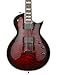 ESP E-II Eclipse, Quilt Maple Top - See Thru Black Cherry Sunburst
