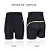 CtriLady Women Wetsuit Shorts Surfing Kayaking Snorkeling Swimming Pants Swimsuit Bottom Water Sports Swimwear Capris with Back-Zipper-Pocket
