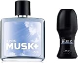 Avon Musk Air for Men EDT 75ml & Roll On Deodorant 50ml Set 2 Piece view 1