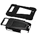Reiko Silicon Case and Protector Cover Motorola Droid Mini Xt1030 New Type Kickstand - Retail Packaging - Black