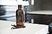 California Home Goods 12 Pack - 4 oz. Amber Glass Bottle with Lid for Vanilla Extract, Perfume, Oils, Light-Sensitive Liquids, Refillable Boston Round Bottle from