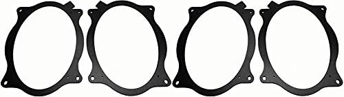 6x9 Rear Deck Speaker Adapter Spacer Rings Fits 2012-2016 Camry & 2014-2016 Corolla - SAK054_69-2 Pair