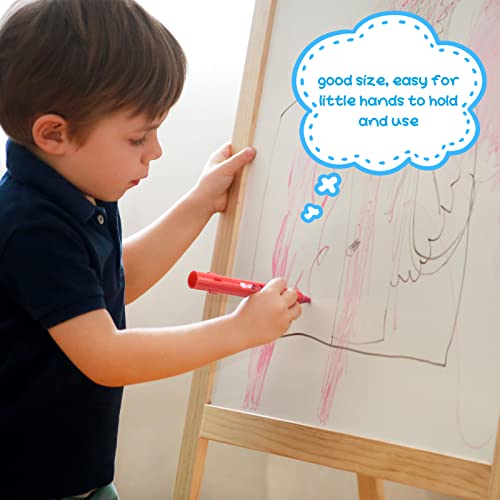 48 Pieces Bath Crayons Set Washable Bathtub Crayons Easy to Hold