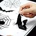 Halloween Window Clings Decoration Bats Spiders Weepa 102 Pcs Halloween Bat Spider Window Sticker Decorations Party Supplies