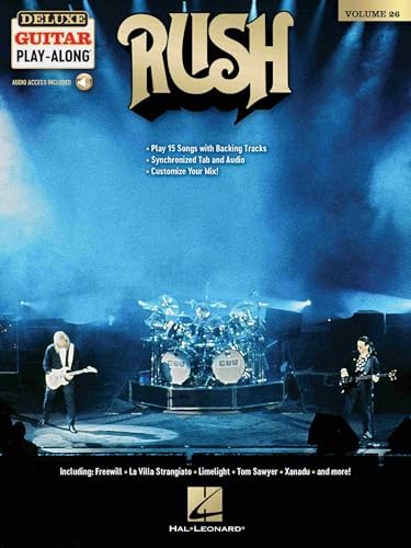 Amazon.com: Rush: Guitar Anthology Series (Authentic Guitar-Tab