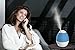 Aennon Cool Mist Humidifier, Whisper-Quiet, 7 Color LED Lights, Auto Shut-Off for Home Bedroom Baby Room Office (2.8l Humidifier)
