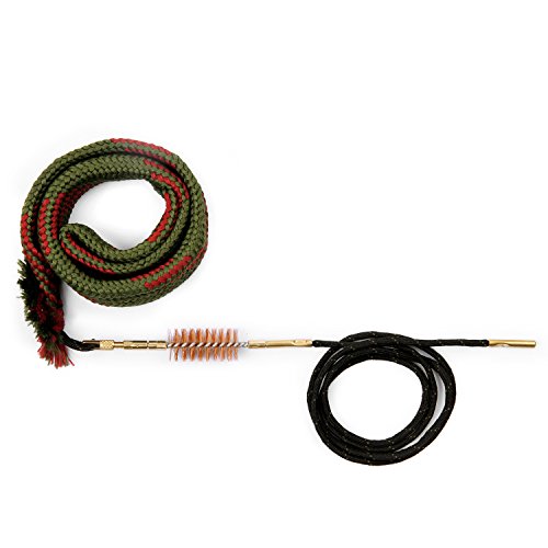 Gun snake bore cleaner brush barrel cleaning kit for sh…