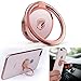 Phone Ring Holder Finger Kickstand - FITFORT 360&deg; Rotation Metal Ring Grip for Magnetic Car Mount Compatible with All Smartphone-Rose Gold primary