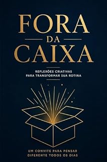 Livro Diário Fora da Caixa : Um convite para pensar diferente todos os dias