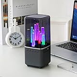 LED Portable Bluetooth Speakers with Lights, Light