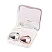 rosenice Contact Lens Case Mini Travel Simple Box Container Holder Eyecare kit Light Pink