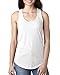 Next Level Women's Lightweight Racerback Tank, Large, White