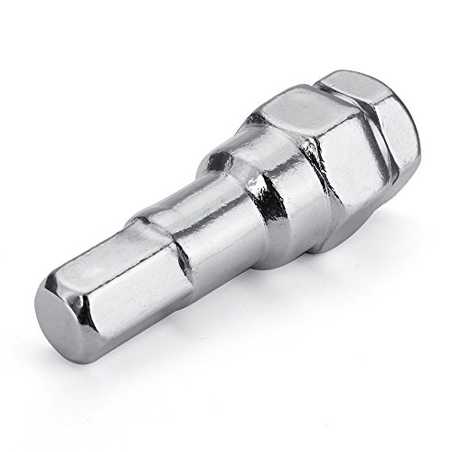 '6 Point Spline Sided 12mm Hex Key Tuner Wheel Lug Nut Tool Socket Adapter Wrench'