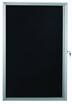 AARCO Products EDC1812 Economical Enclosed Letter Board Cabinet