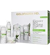 GOLDFADEN MD Radiant Skin Renewal Starter Kit | Complete Skin Care Regime including Exfoliator, C...