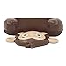 JewelryNanny Fun Animal Eyeglass Holder Stand - Securely Hold Eyeglasses, Adult Reading Glasses like Glasses Organizer for Desk, Bedside Nightstand - Monkey