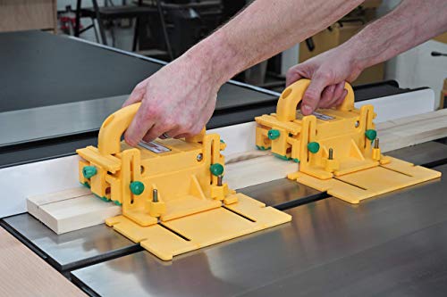 GRR-RIPPER Advanced 3D Pushblock for Table Saw, Router Table, Jointer, and Band Saw by MICROJIG (Renewed)