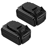 Replace DEWALT 20V Battery DCB205 DCB204, 5.5Ah Lithium Ion Suit for All Dewalt 20V Tools & Dewalt 20V Lithium Ion Charger