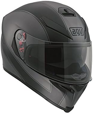 AGV K5 S Enlace Matt Black Gray, Free Pinlock Included (L)