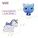AILIMY Squishies 2 Pcs Ice Cream Cat Galaxy Unicorn Squishy Slow Rising Jumbo Kawaii Toys for Kids