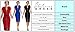 Babyonline Women's Sleeveless Front Zipper Retro Wear to Work Pencil Party Dress