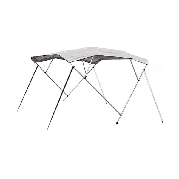 Best-Choice-Products-SKY1407-600D-UV-4-Bow-Bimini-Waterproof-Top-Boat-Cover-New-91-96-8