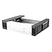 Kingwin SSHD Hard Drive Enclosure Internal Single Hot Swap Bay Mobile Rack for 3.5” SSD Hybrid, SATA Backplane, Support SATA I&III & SAS I/II 6 Gbps