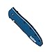 Kershaw New Leek Knife Black Blade w/Navy Blue Handle Manual Opening 1660NBBLK