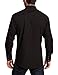 Wrangler Men's Sport Western Snap Shirt,Black,X-Large