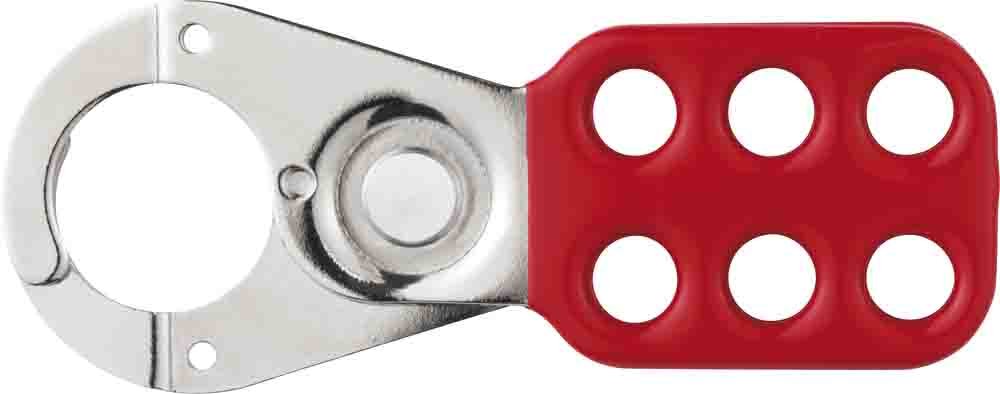 ABUS Main Switch Lock H701 red 1’ - for Multi-Point Locks - up to six Padlocks