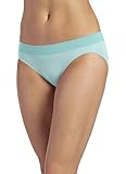 Jockey Women's Underwear Modern Micro Seamfree Bikini, luxury blue, 7