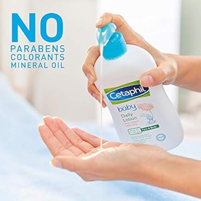 cetaphil baby daily lotion with organic calendula color