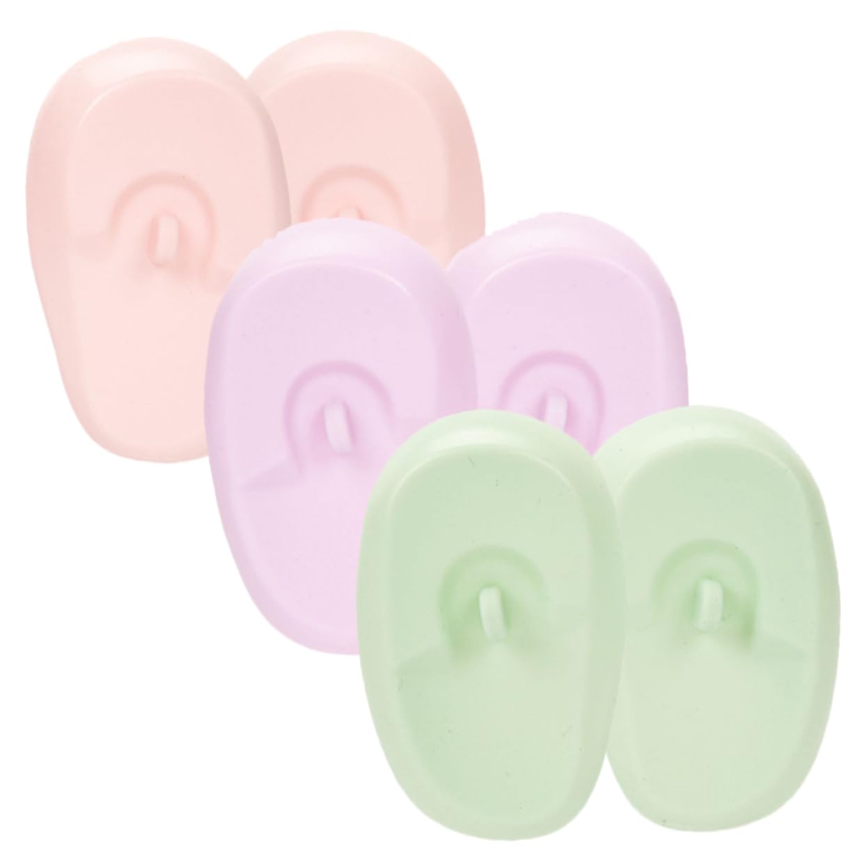 Photo 1 of Beavorty Silicone Ear Protectors for Hair Dyeing 3 Pair Hair Coloring Ear Covers for Salon Home Use