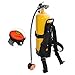 REAMTOP Scuba Diving Equipment- Second Stage Regulator Octopus Hookah with Mouthpiece (Orange)