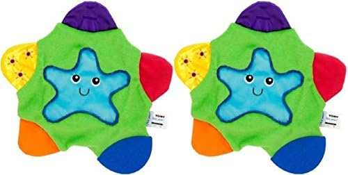 The First Years Star Teething Blanket - 2 Blankets