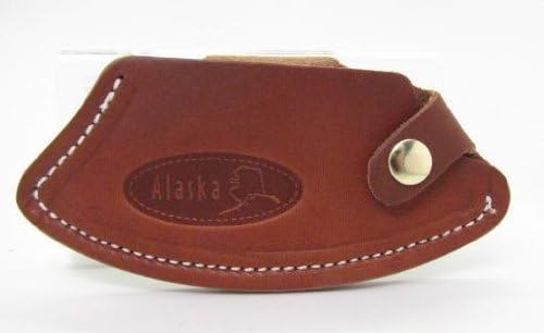 Alaska Genuine Handmade Leather Sheath Ulu Knife