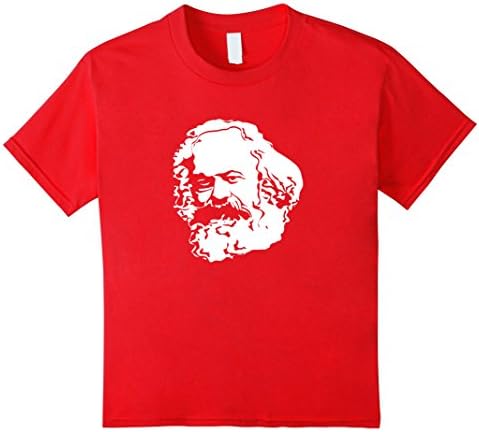 Kids Karl Marx Shirt 6 Red