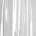 mDesign Vinyl Waterproof Shower Curtain Liner with Weighted Magnetic Hem and Heavy Duty Metal Grommets - for Bathroom - 54