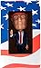Donald Trump Bobblehead - MAGA Hat 45 Presidential Seal Classic Red Tie and Thumbs Up 2020 for Car, Desk, Home Limited Edition (Gift Box)