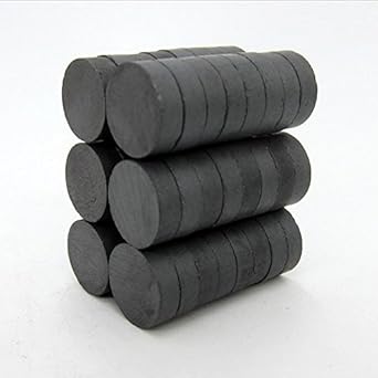 68pieces 12 x 3 mm cerámica Industrial imanes Hobby Craft imanes ...