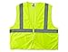Ergodyne - 20999 GloWear 8205Z Reflective Safety Vest, High Visibility Lime Mesh, Type R Class 2, Zipper Closure, 4XL/ 5XL