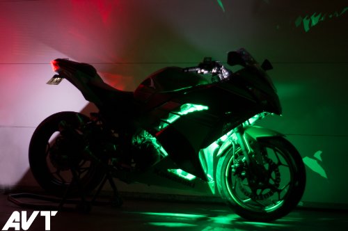 AVT Ninja 300 Body Glow LED Light Kit 2013 / 2014 / 2015
