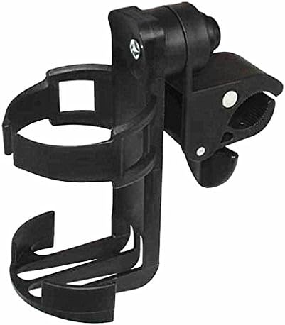 Stroller Cup Holder, Upgrade Edition Bike Cup Holder 360 Degrees Universal Rotation Cup Drink Holder For Baby Stroller, Pushchair Bicycle Strollers, Bike, Mountain Bike And Wheelchair