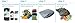 Molly Mutt Water-Resistant Dog Bed Liner, Nylon Bed Liner For Dogs, Easy To Clean, Gray, Medium/Large, 27”x36”x4.75”