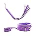LOLO 10 PCS Set Nylon Adjustable Bed Set Suitable Leather Props Set (Purple)