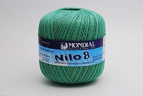 Mondial NILO Egyptian Cotton Crochet Thread Yarn Size 12 - 27 Red