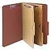 Smead Pressboard Classification File Folder with SafeSHIELD Fasteners, 2 Pocket Dividers, 2