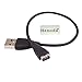 Henoda Black Replacement USB Charger Cable for Fitbit Charge HR Band Wireless