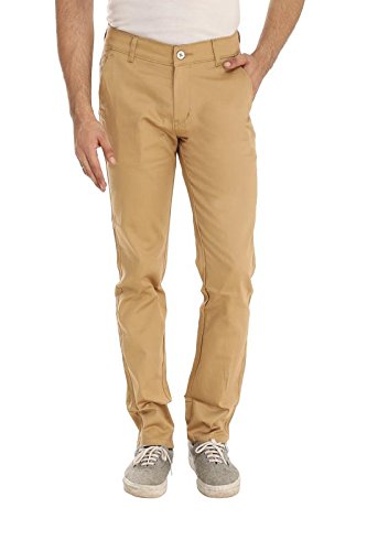 fly shot men's slim fit causal chinos